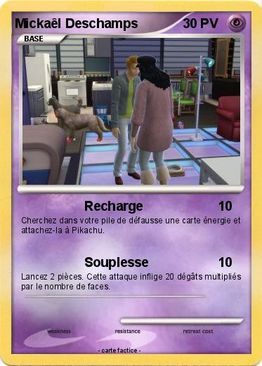 Pokemon Mickaêl Deschamps