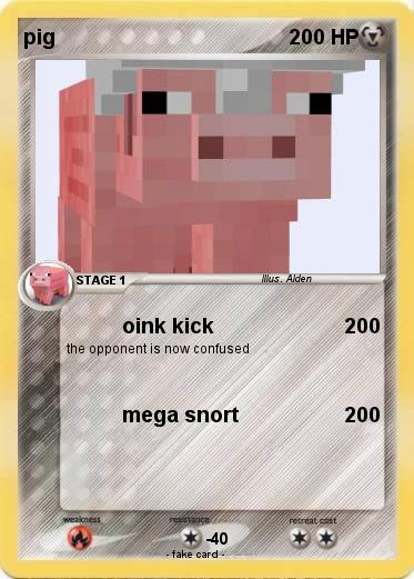 Pokemon pig