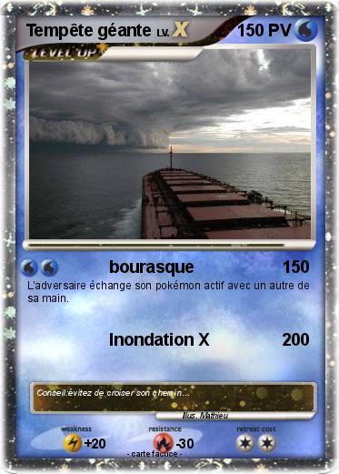 Pokemon Tempête géante