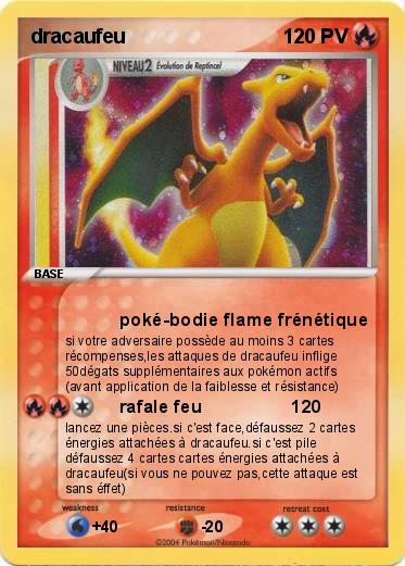 Pokemon dracaufeu