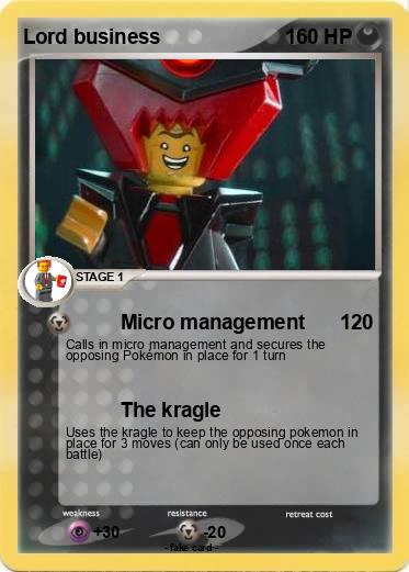 Pokemon Lord business