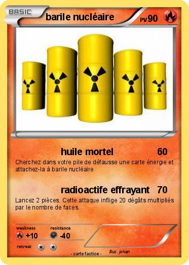 Pokemon barile nucléaire
