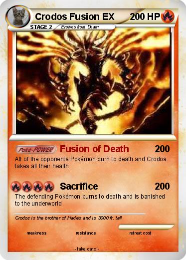 Pokemon Crodos Fusion EX