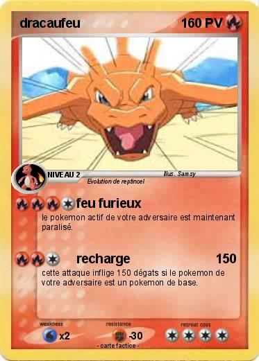 Pokemon dracaufeu