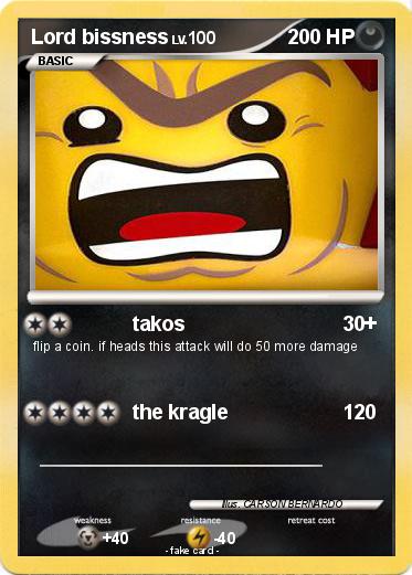 Pokemon Lord bissness