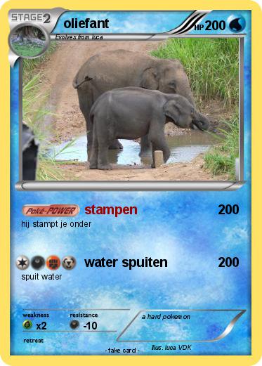 Pokemon oliefant
