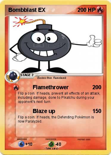 Pokemon Bombblast EX