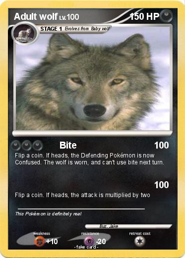 Pokemon Adult wolf
