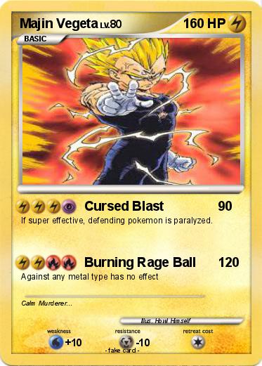 Pokemon Majin Vegeta