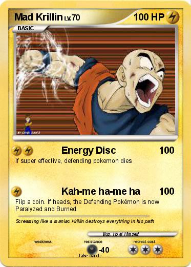 Pokemon Mad Krillin