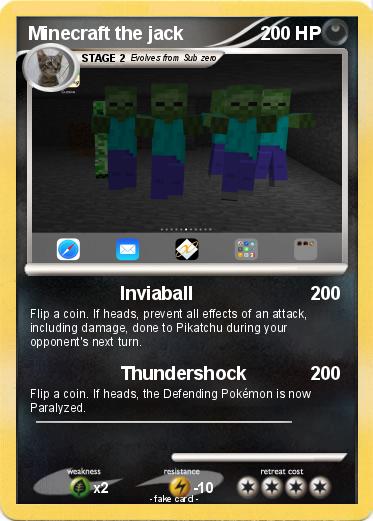 Pokemon Minecraft the jack