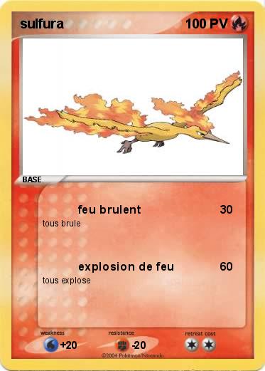 Pokemon sulfura