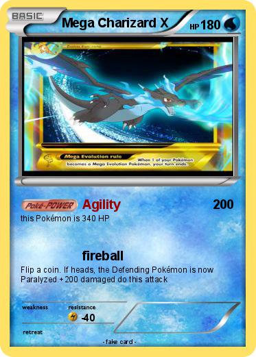 Pokemon Mega Charizard X