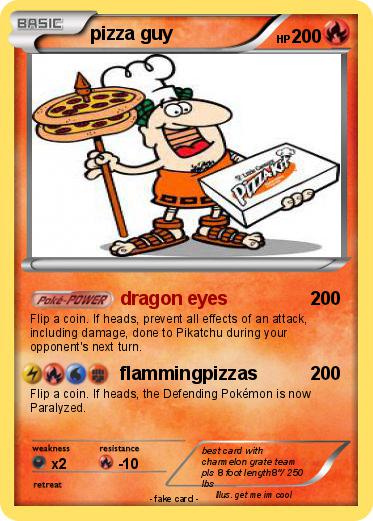 Pokemon pizza guy
