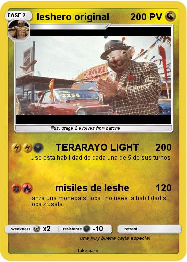 Pokemon leshero original