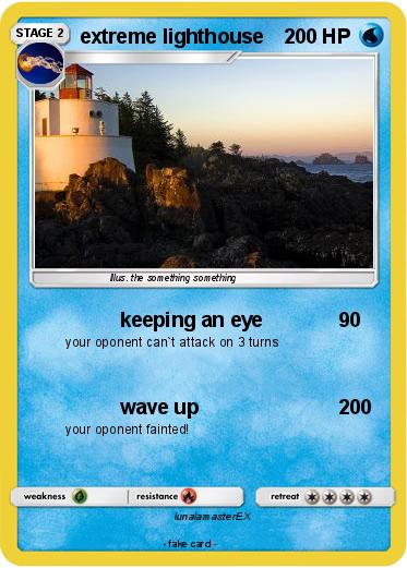 Pokemon extreme lighthouse