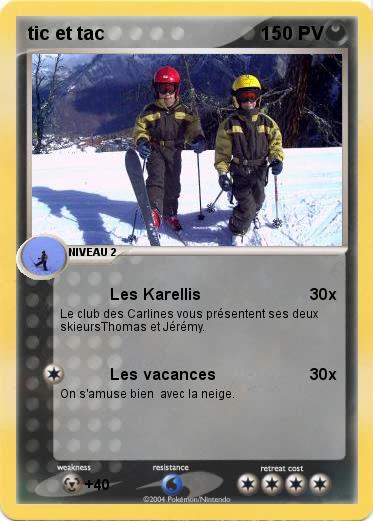 Pokemon tic et tac