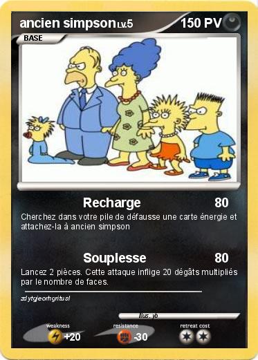 Pokemon ancien simpson