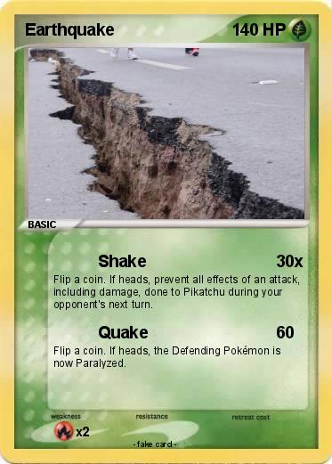 Pokemon Earthquake