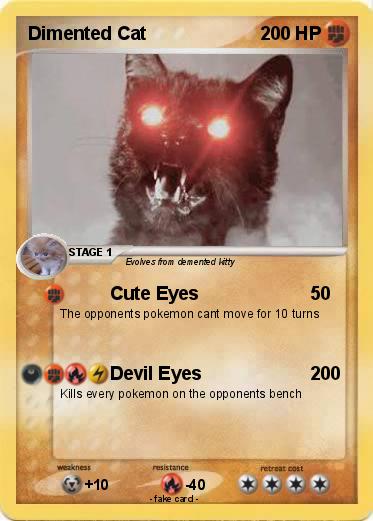 Pokemon Dimented Cat