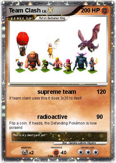 Pokemon Team Clash