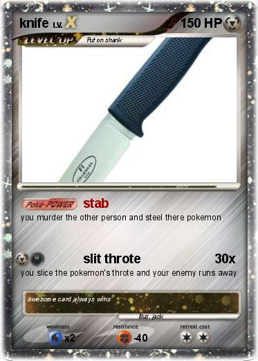 Pokemon knife