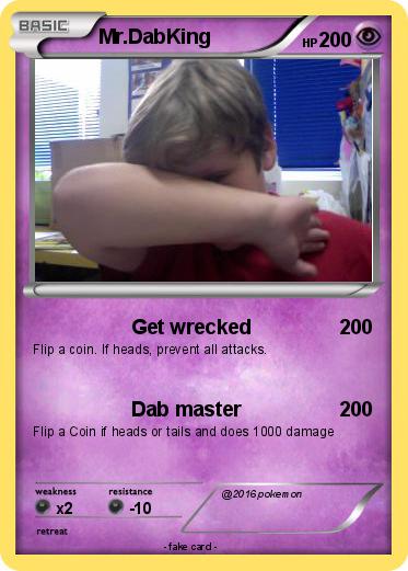 Pokemon Mr.DabKing