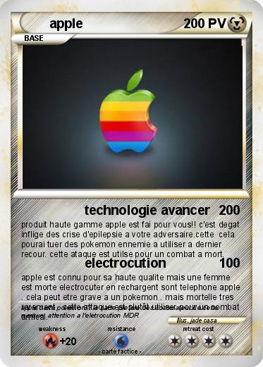 Pokemon apple