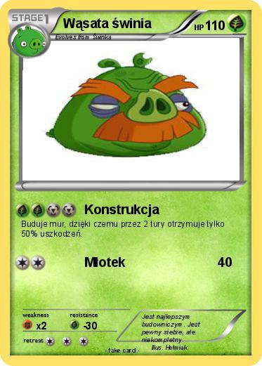 Pokemon Wąsata świnia