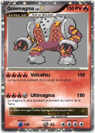 Pokemon Golemagma