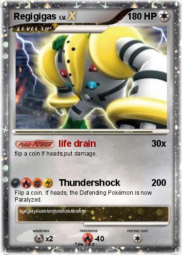 Pokemon Regigigas