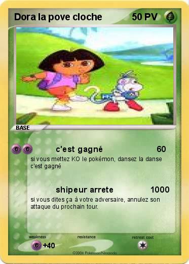 Pokemon Dora la pove cloche