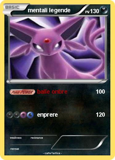 Pokemon mentali legende