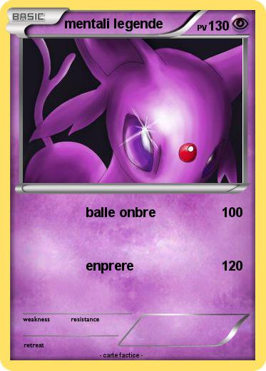Pokemon mentali legende