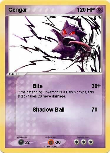 Pokemon Gengar