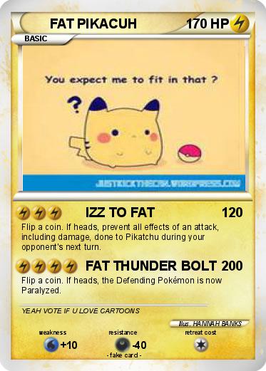 Pokemon FAT PIKACUH