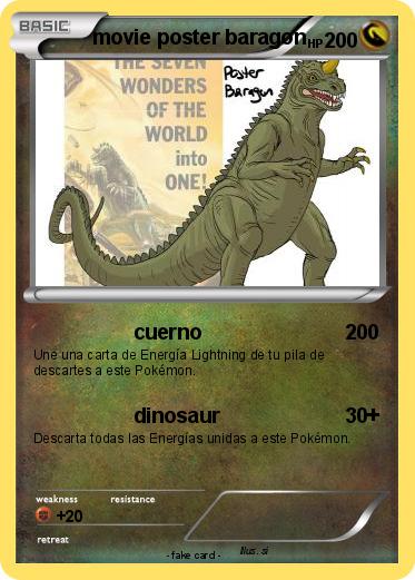Pokemon movie poster baragon