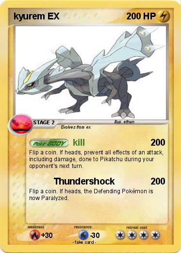 Pokemon kyurem EX