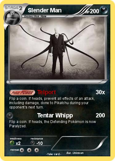 Pokemon Slender Man