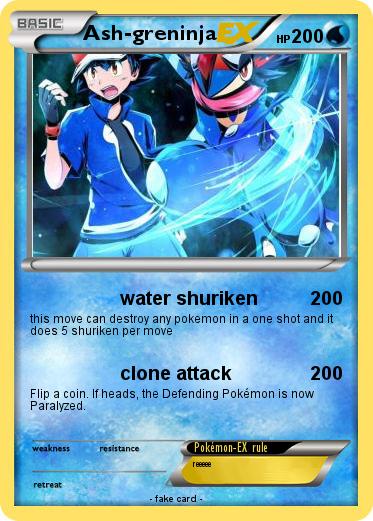 Pokemon Ash-greninja
