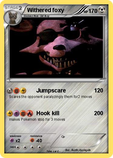Pokemon Withered foxy