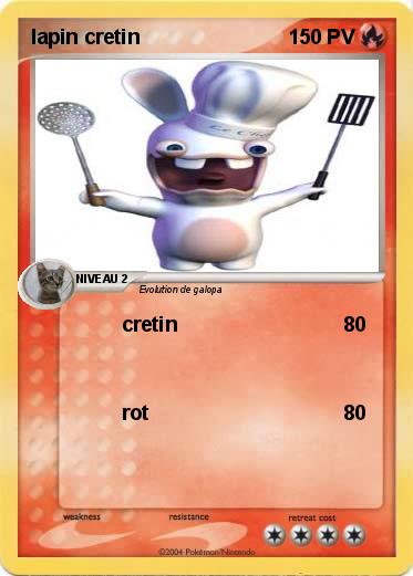 Pokemon lapin cretin