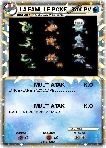 Pokemon LA FAMILLE POKE   8