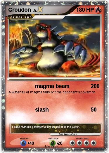 Pokemon Groudon