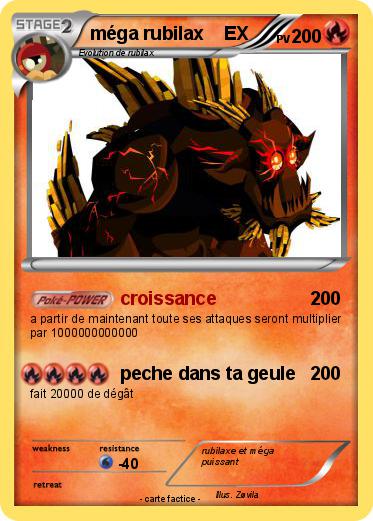 Pokemon méga rubilax    EX