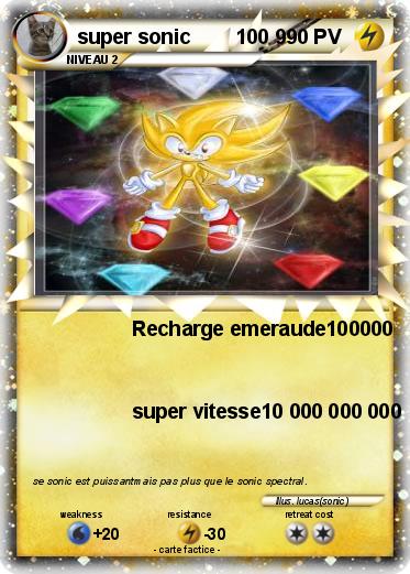 Pokemon super sonic        100 9