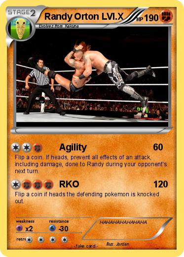 Pokemon Randy Orton LVl.X