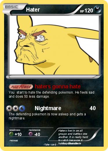 Pokemon Hater