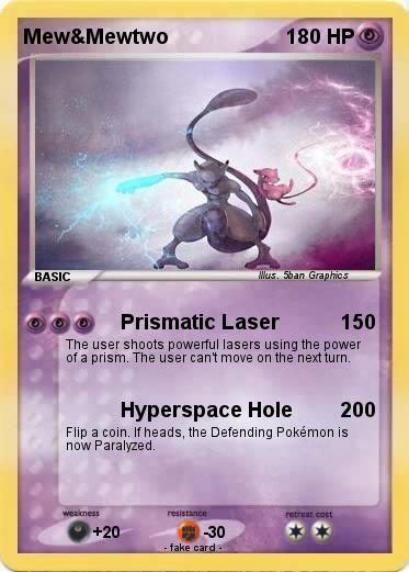 Pokemon Mew&Mewtwo