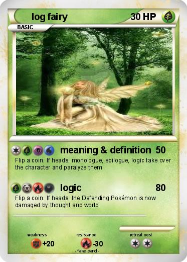 Pokemon log fairy